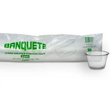 Productos desechables (30250-x-100 | 30255-x-400 CLEAR BANQUETE SOUFLE CUP)