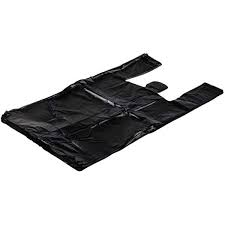 Productos desechables (HDPE BLACK T-SHIRT BAGS)