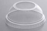 Productos desechables (PET CUP DOME LID ( WITH BIG HOLE))